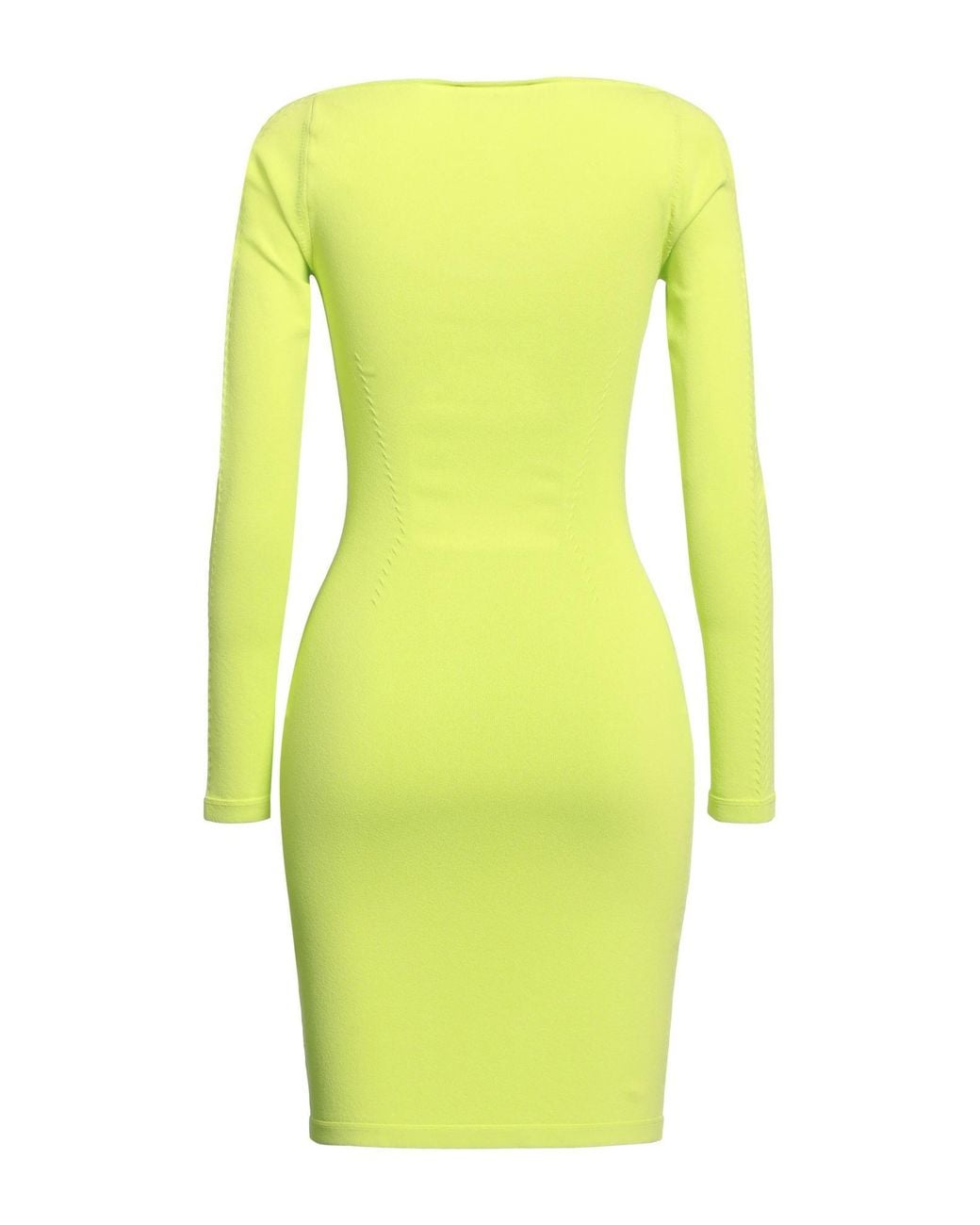 DSquared² Yellow Mini Dress