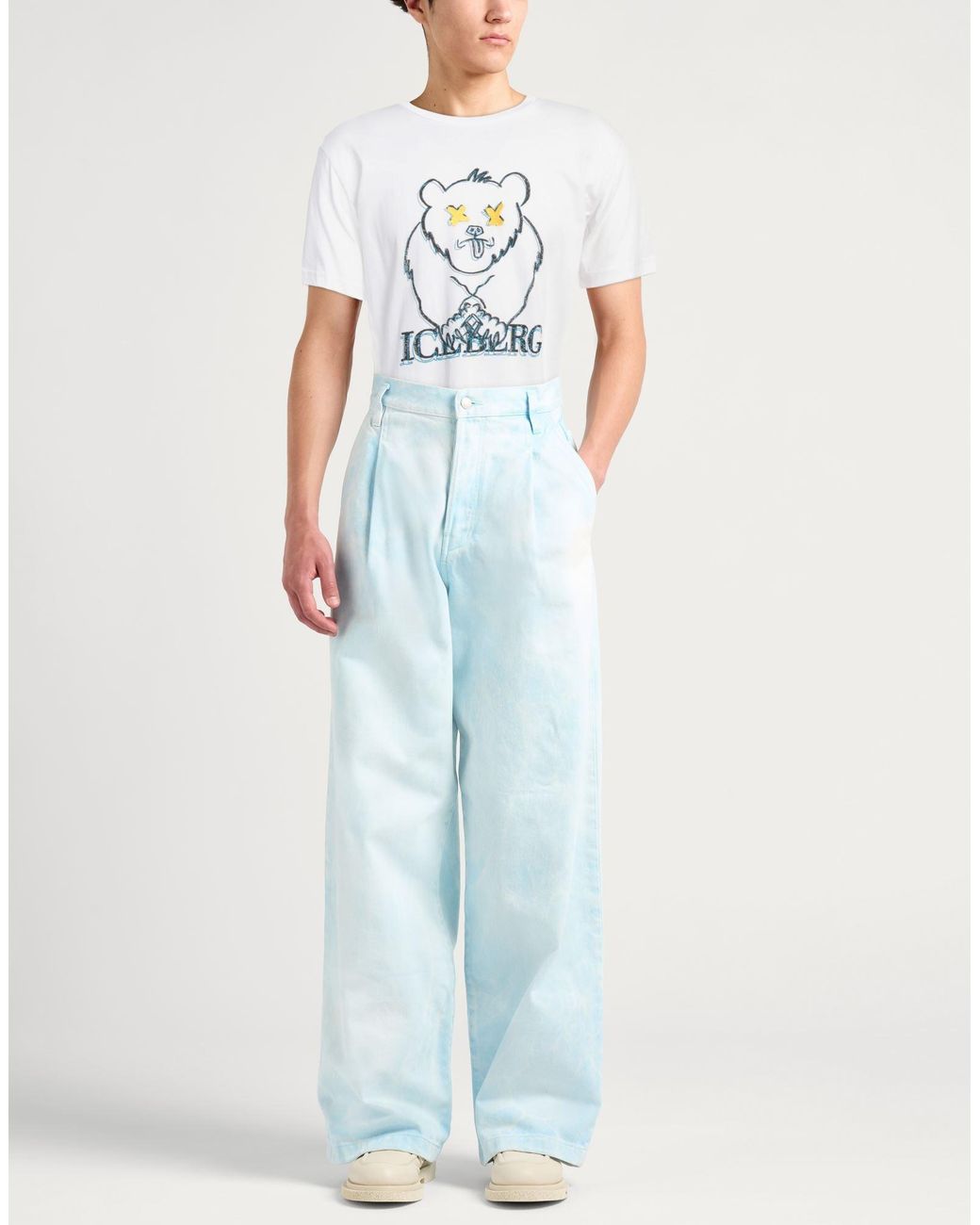 Iceberg White T-shirt for men