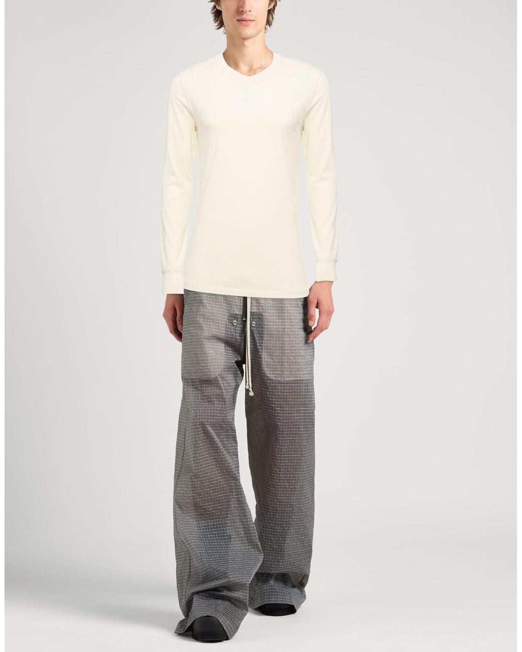 Rick Owens Natural T-Shirts for men