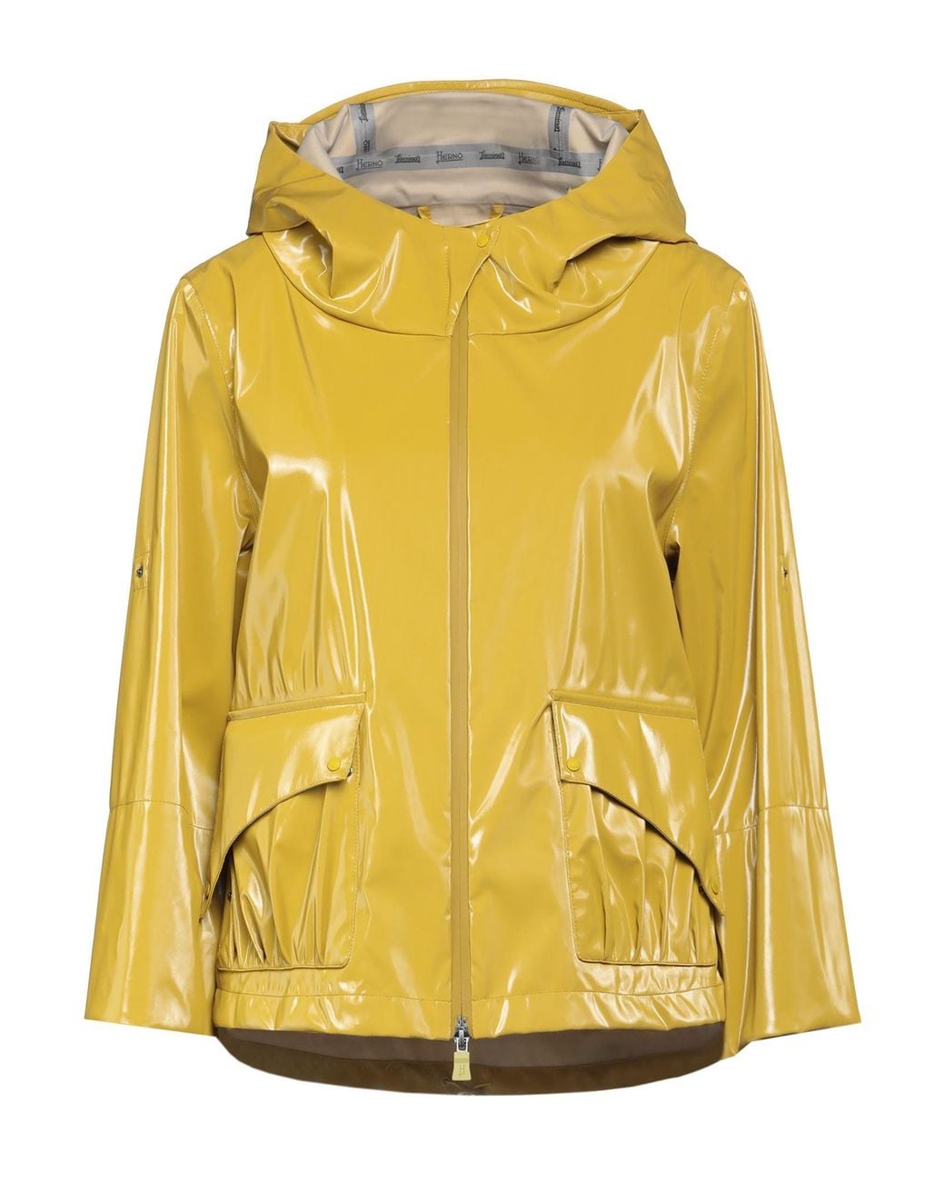 Herno Yellow Overcoat
