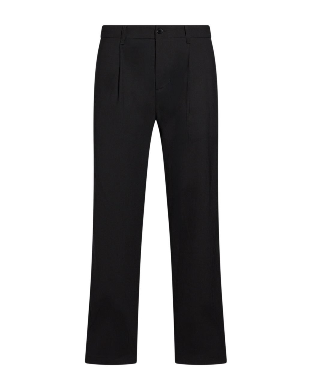 Thinking Mu Black Pants Wool, Elastane for men