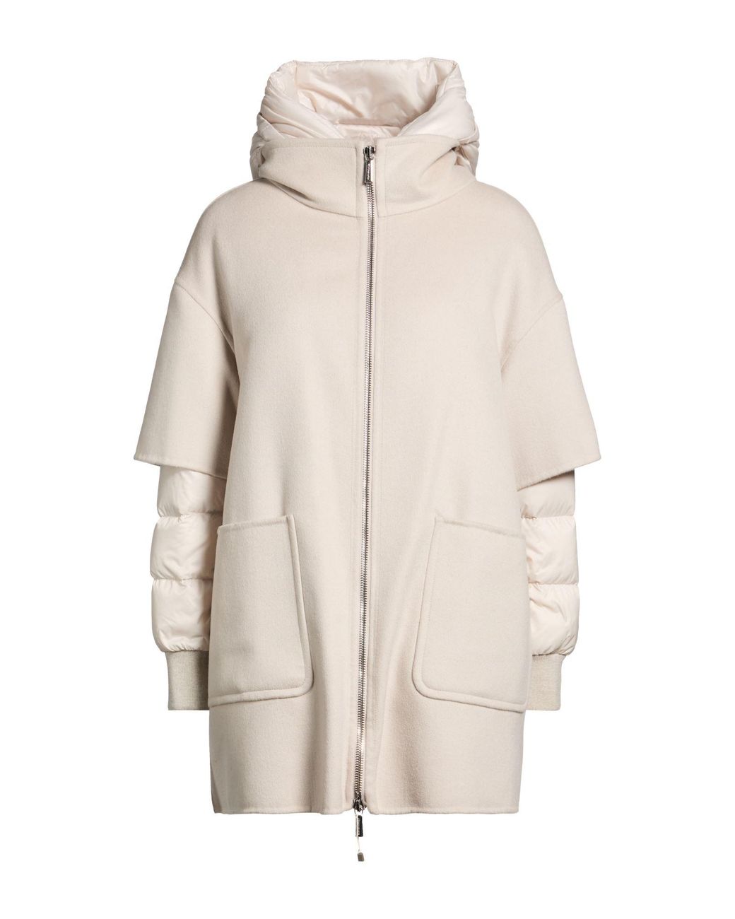 Moorer Natural Light Puffer Virgin Wool, Polyimide