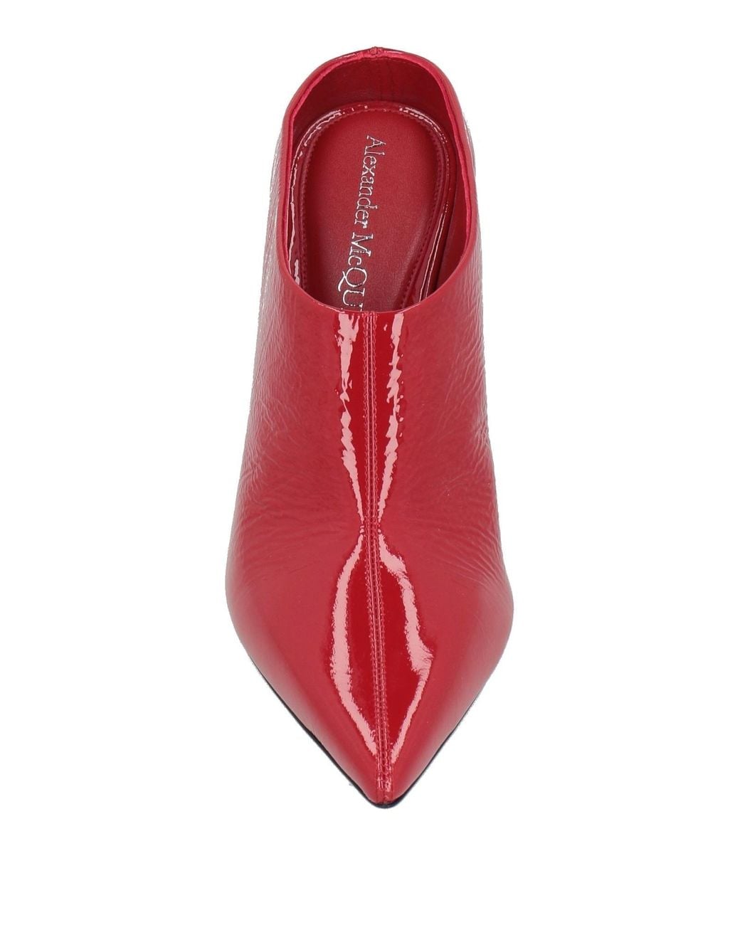 McQueen Red Mules & Clogs