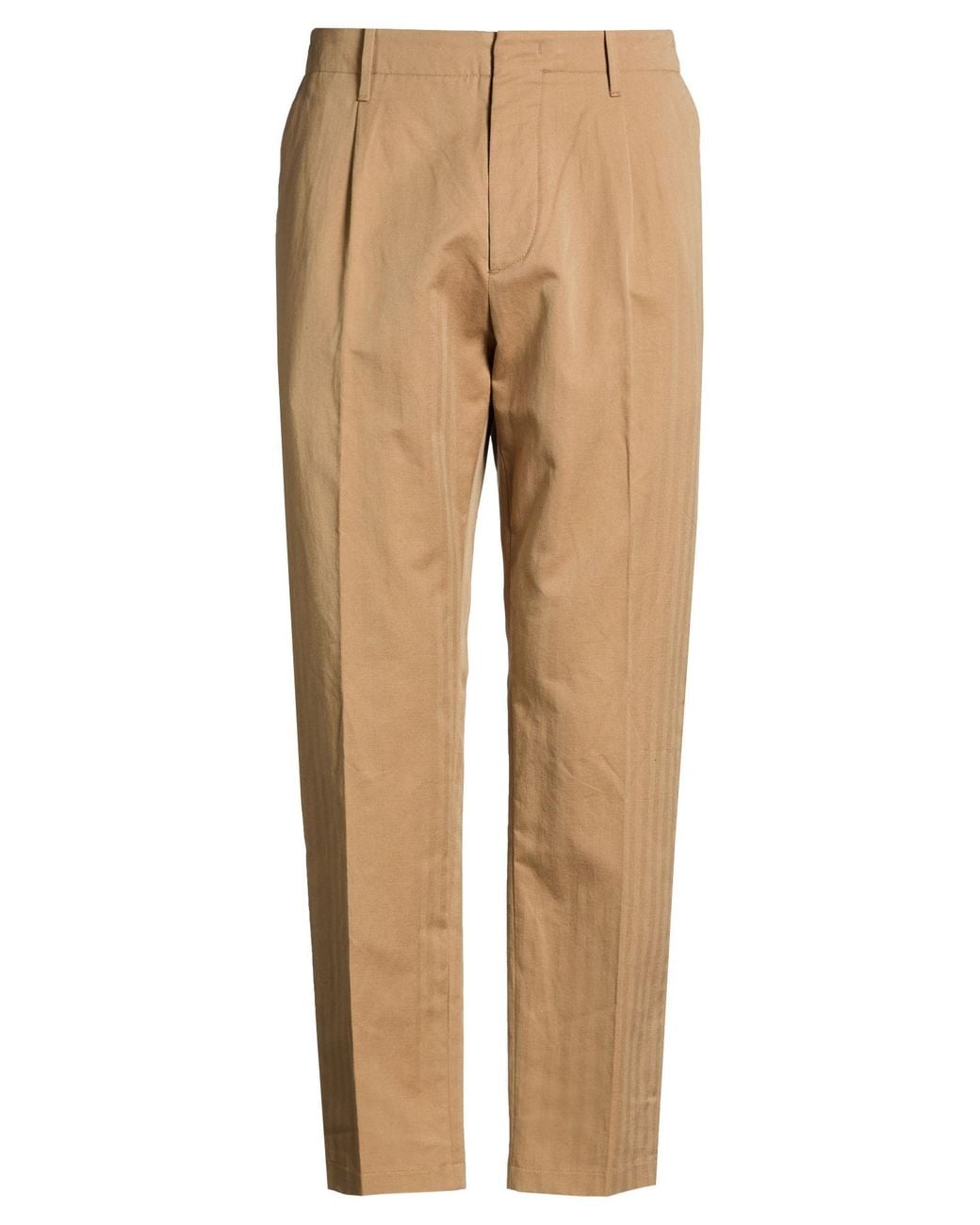 hindustrie Natural Sand Pants Cotton, Linen for men