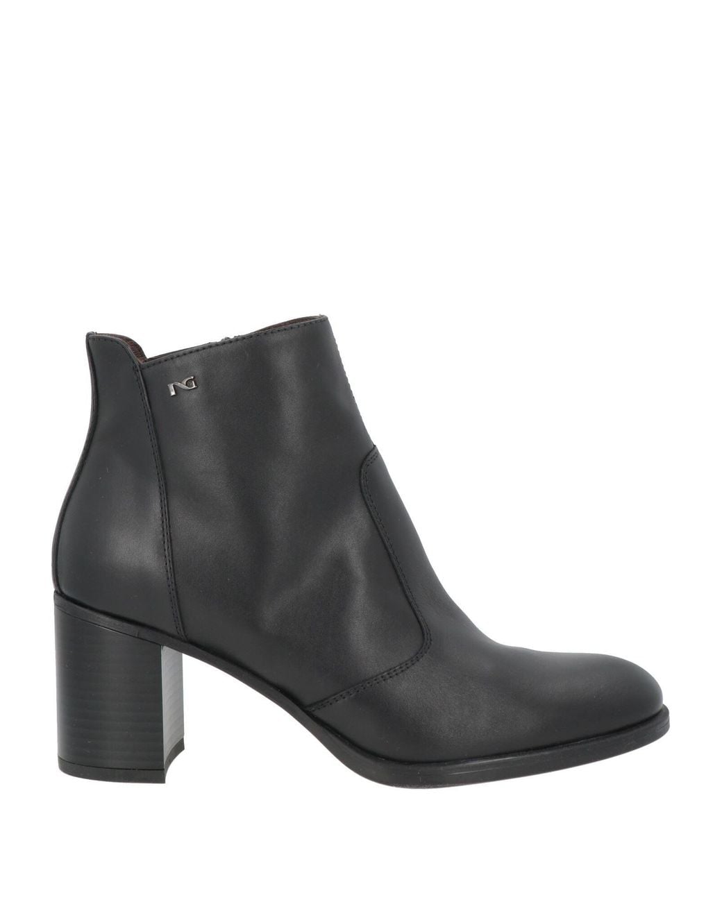 Nero Giardini Black Ankle Boots Leather