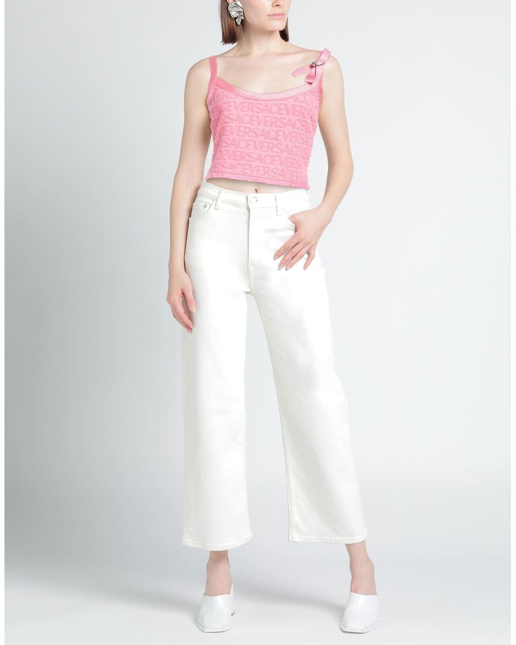 Versace Pink Top