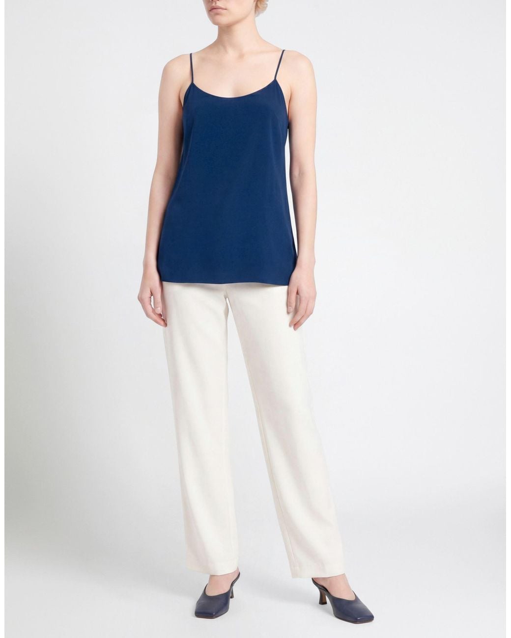 Alberta Ferretti Blue Top
