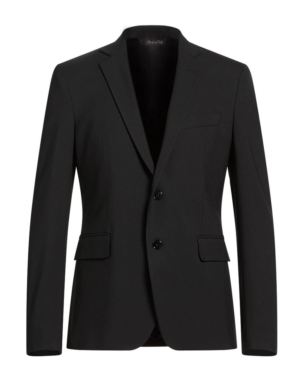 Brian Dales Black Blazer Wool, Polyamide, Elastane for men