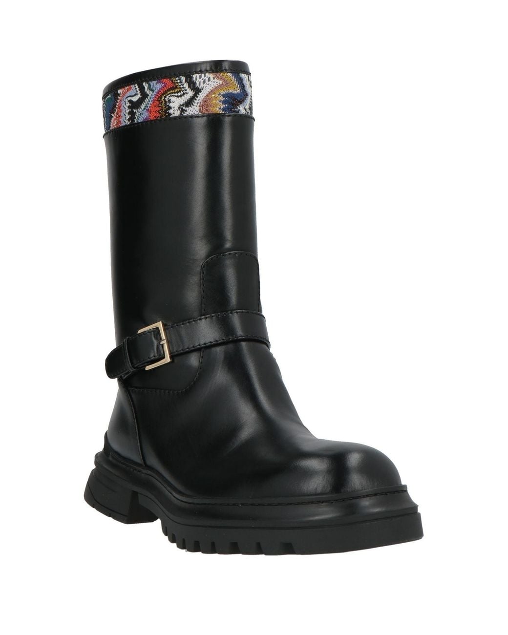 Missoni Black Ankle Boots Calfskin