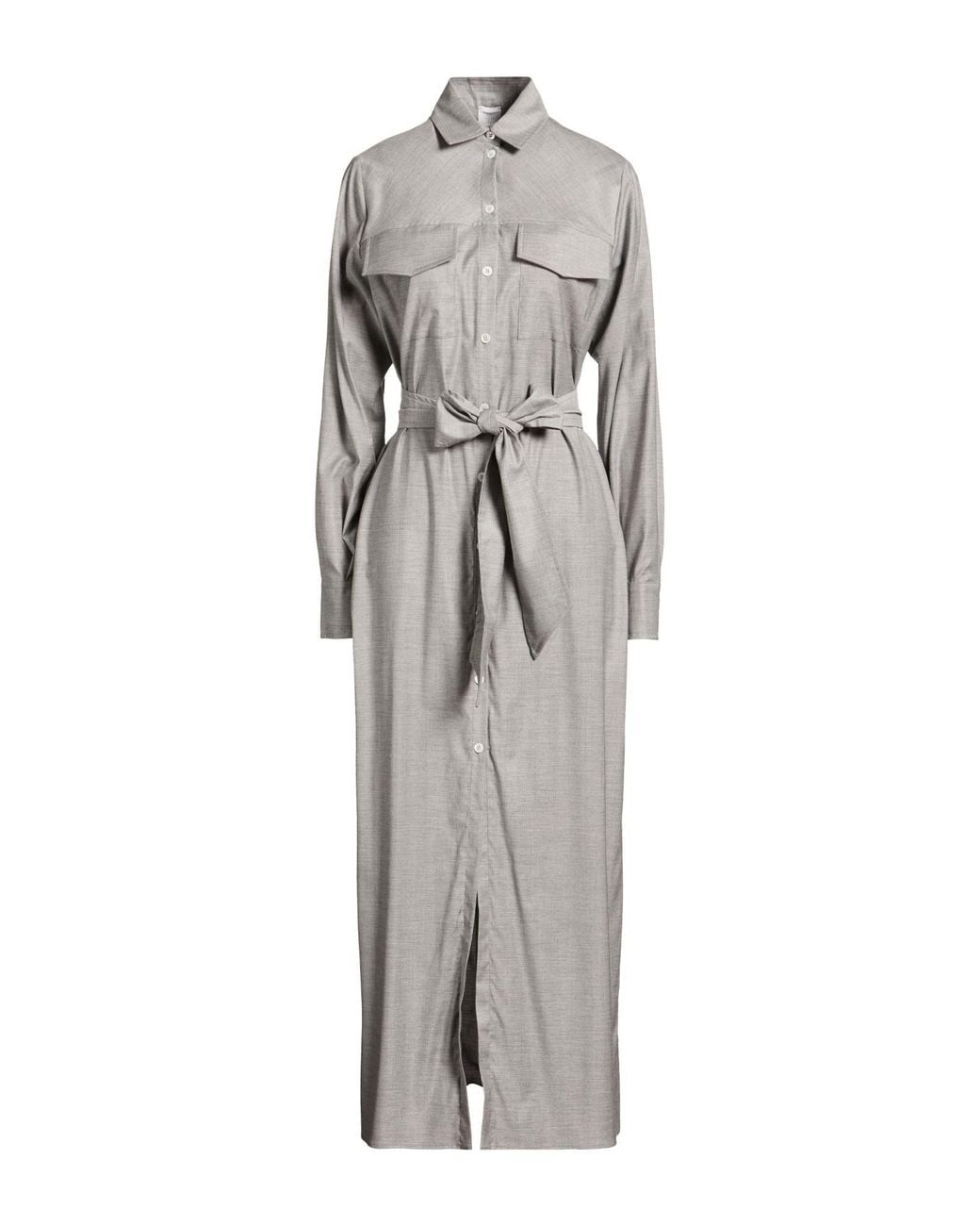 Eleventy Gray Maxi Dresses