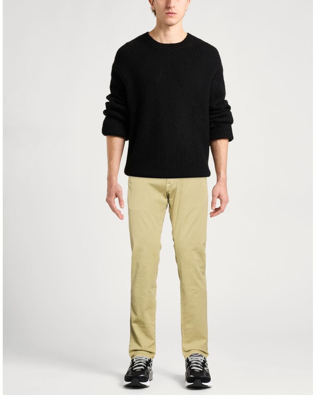 Jacob Cohen Yellow Jeans Cotton, Elastane for men