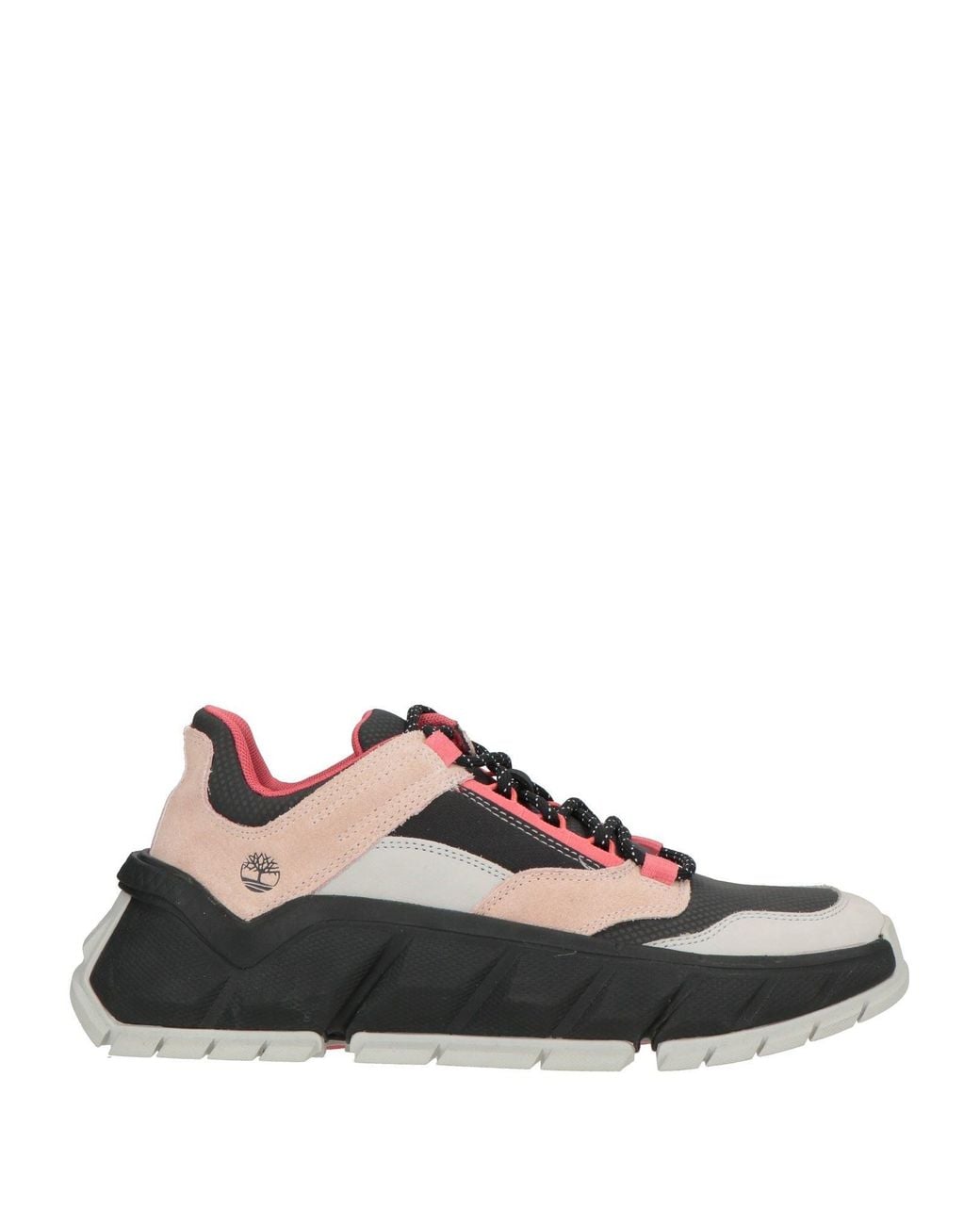 Timberland Black Sneakers Leather, Textile Fibers