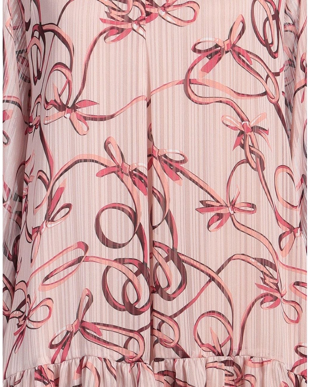 iBlues Pink Mini Dress Polyester