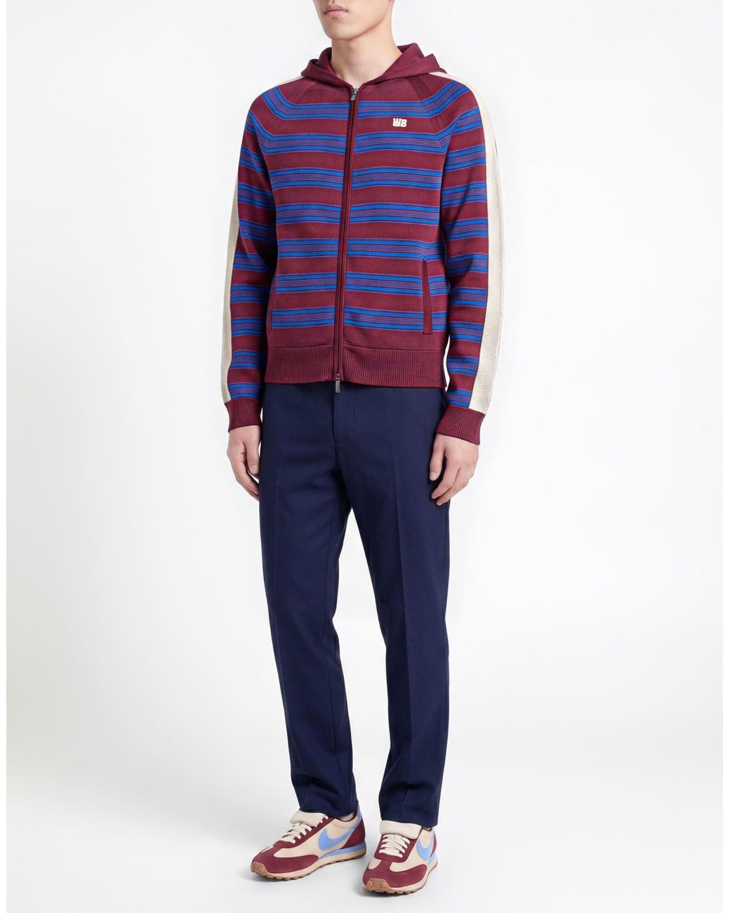 Wales Bonner Blue Cardigan for men