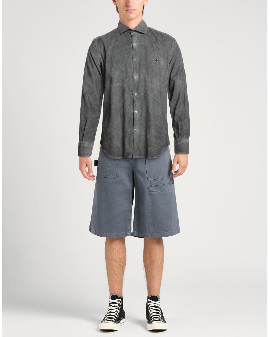 Camicia di Brooksfield in Gray da Uomo