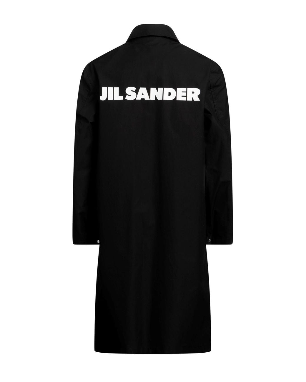 Jil Sander Black Overcoat & Trench Coat for men