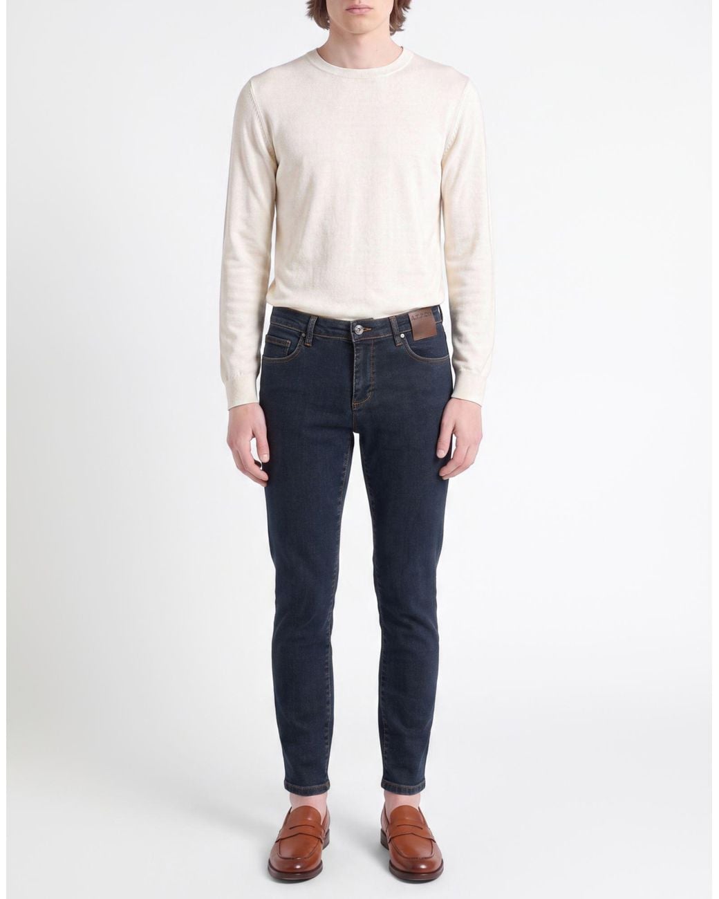 AT.P.CO Blue Jeans Cotton, Elastane for men