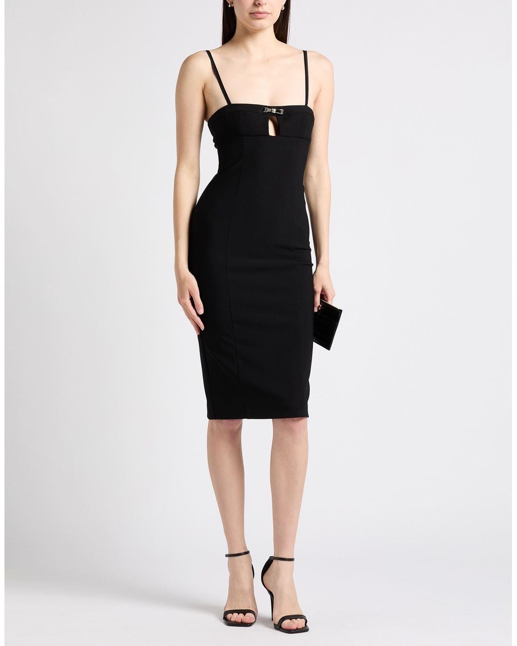 Blumarine Black Midi Dress
