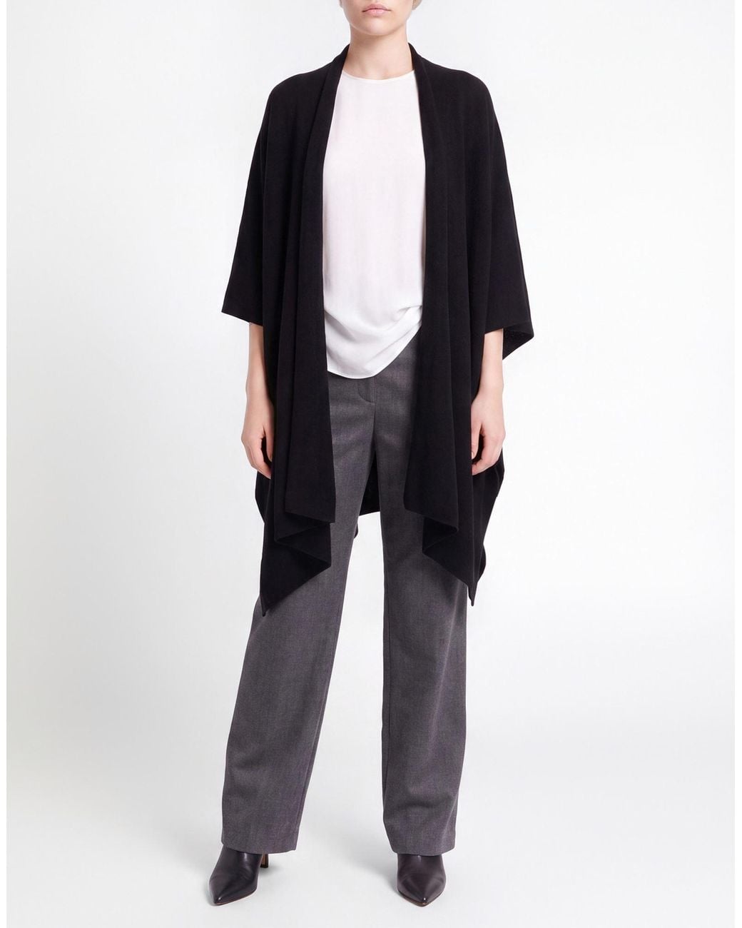 Alpha Studio Black Cape