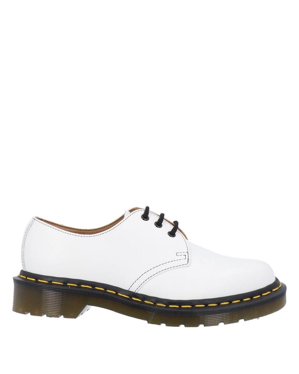 Dr. Martens White Lace-Up Shoes