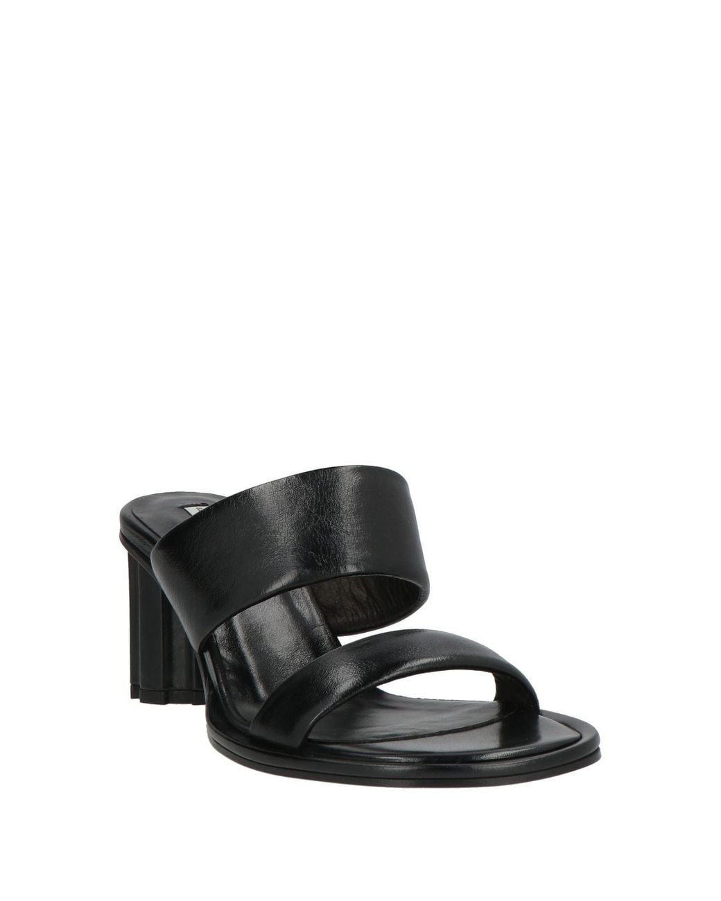 AMI Black Sandals