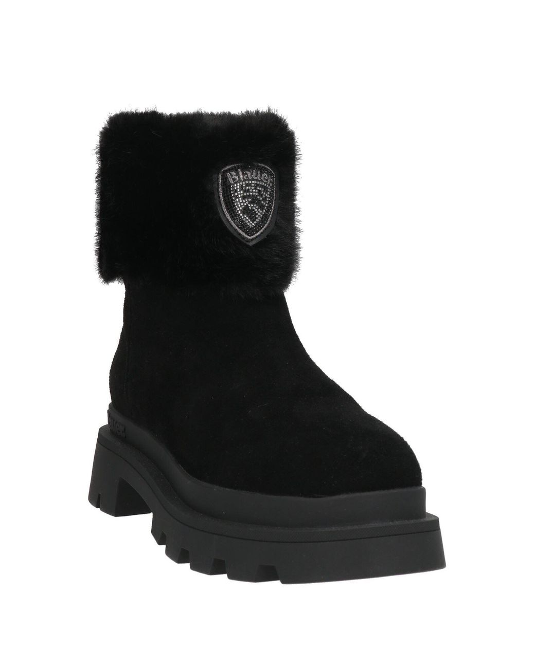 Blauer Black Ankle Boots