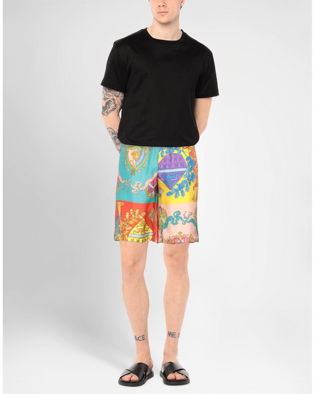 Versace Blue Shorts & Bermuda Shorts for men