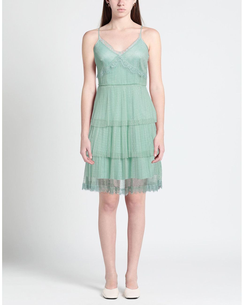 Twinset Green Mini Dress