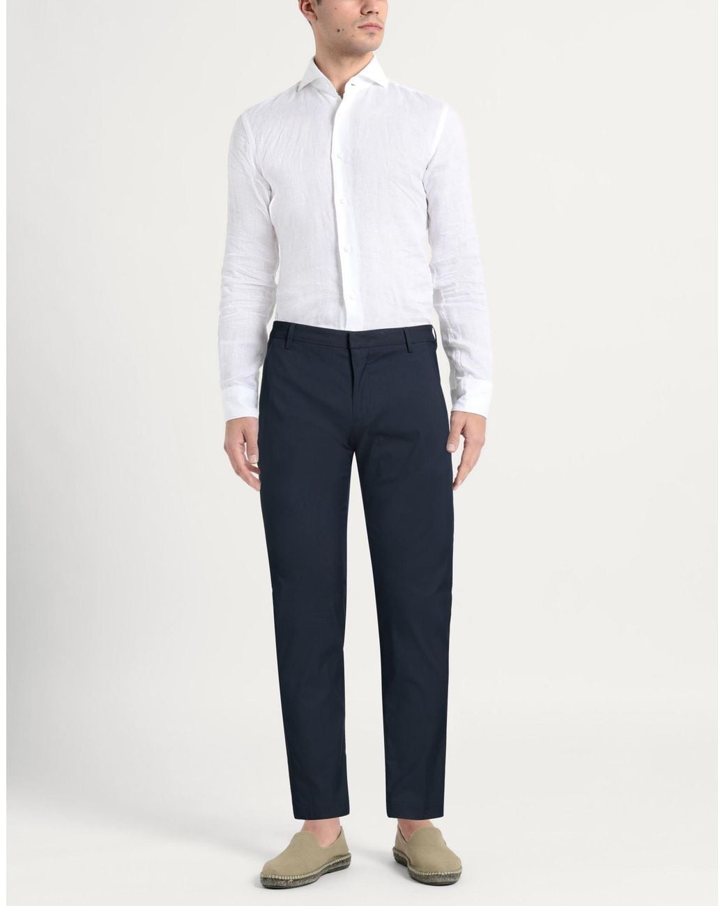 Entre Amis Blue Pants for men