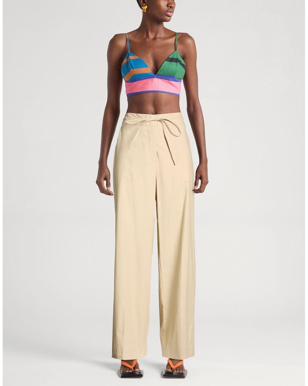 P.A.R.O.S.H. Natural Trouser