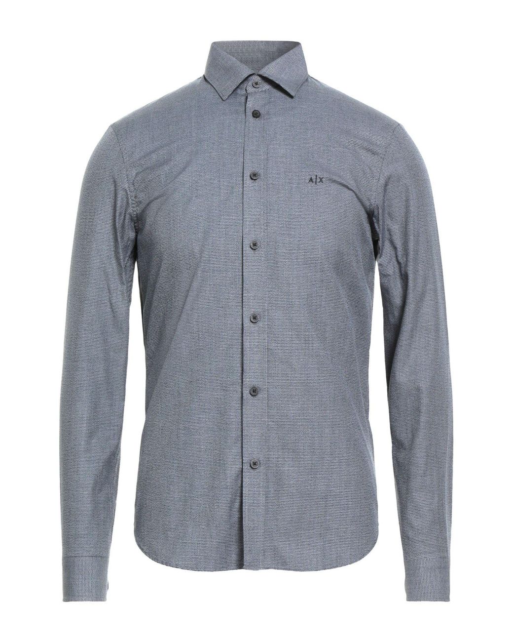 ARMANI EXCHANGE Blue Shirts for men