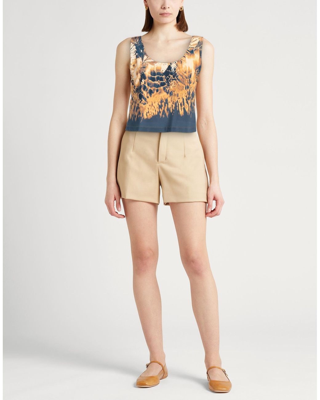 Alberta Ferretti Blue Top