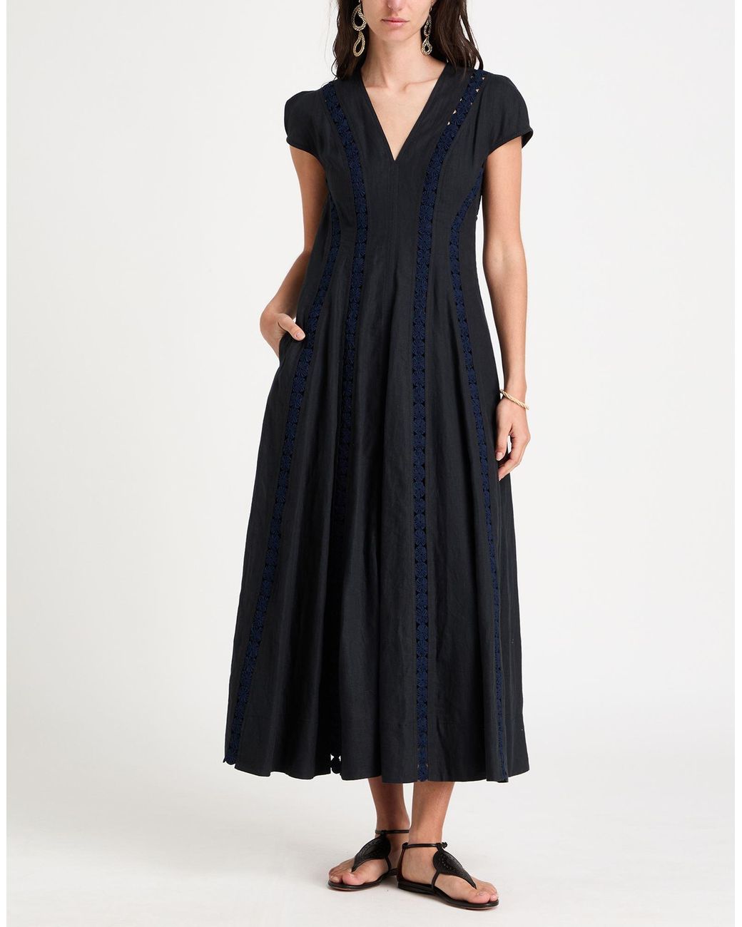Tory Burch Black Maxi Dresses