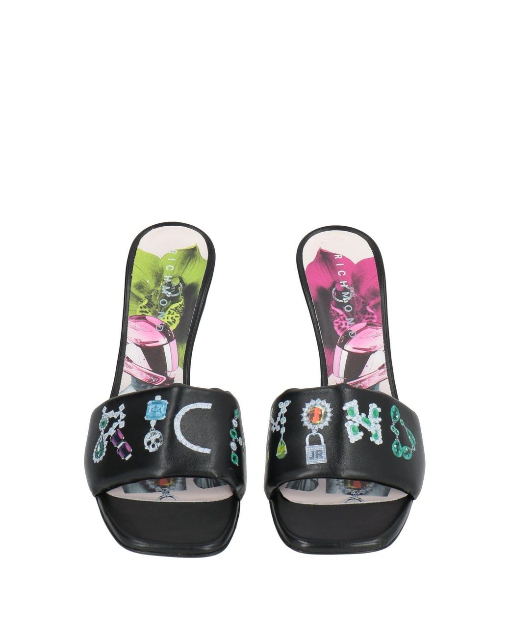 John Richmond Black Sandals