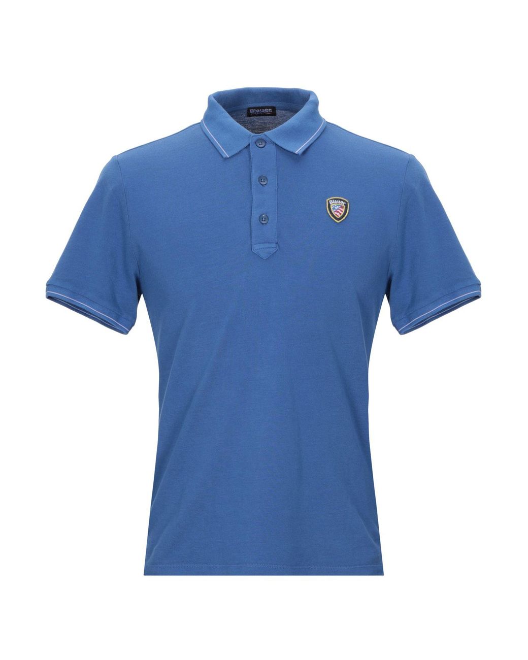 Blauer Cotton Polo Shirt in Pastel Blue (Blue) for Men - Lyst