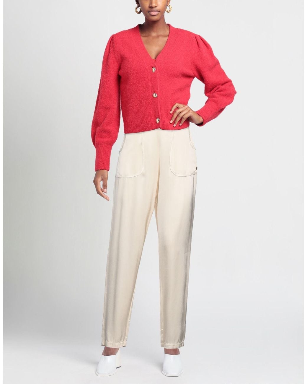 Please White Pants Viscose