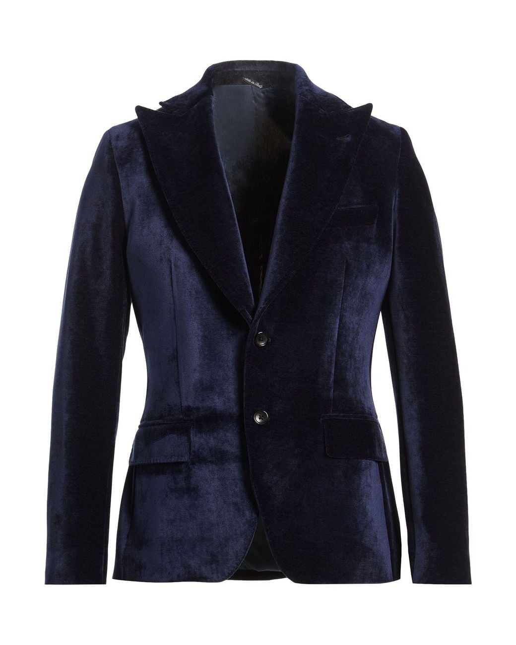 Reveres 1949 Blue Midnight Blazer Polyester, Elastane for men