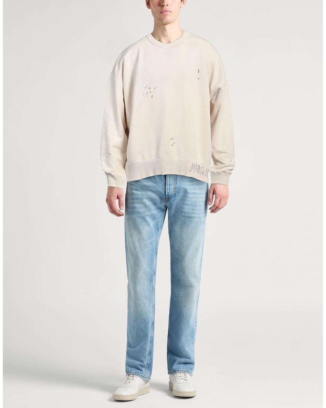 Maison Margiela Natural Sweatshirt Cotton for men