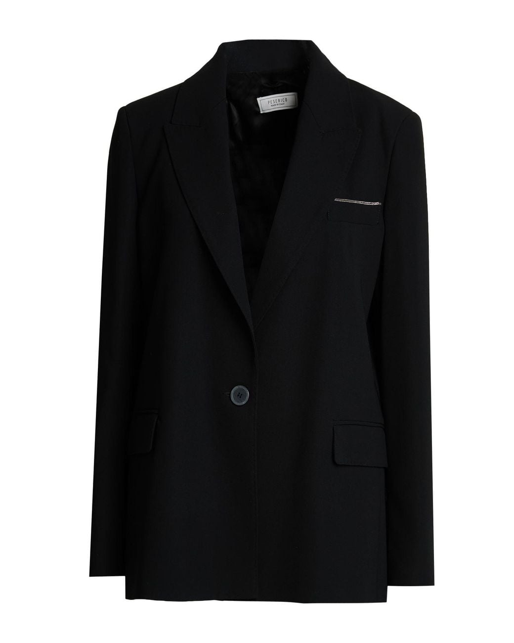 Peserico Black Blazer Polyester