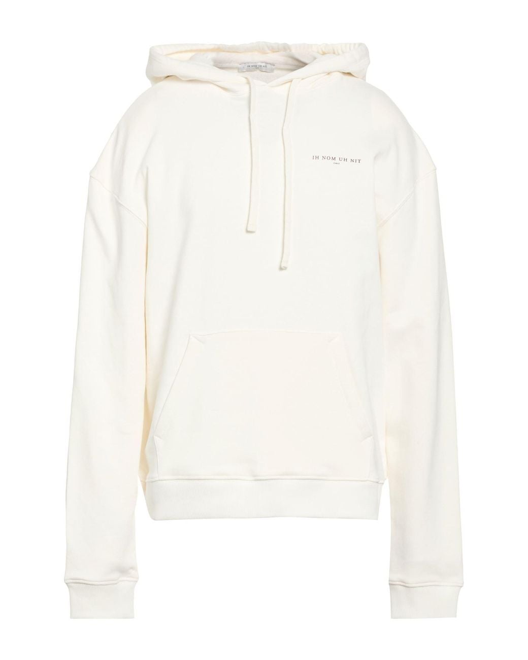Ih Nom Uh Nit White Sweatshirt Cotton for men