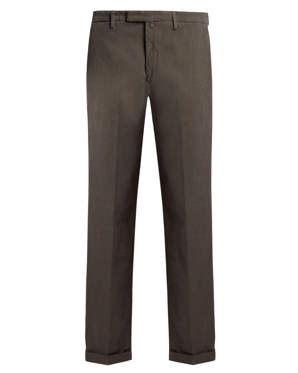 Briglia 1949 Gray Pants Cotton, Elastane for men