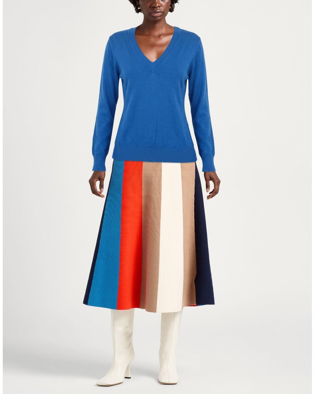 Alpha Studio Blue Pullover