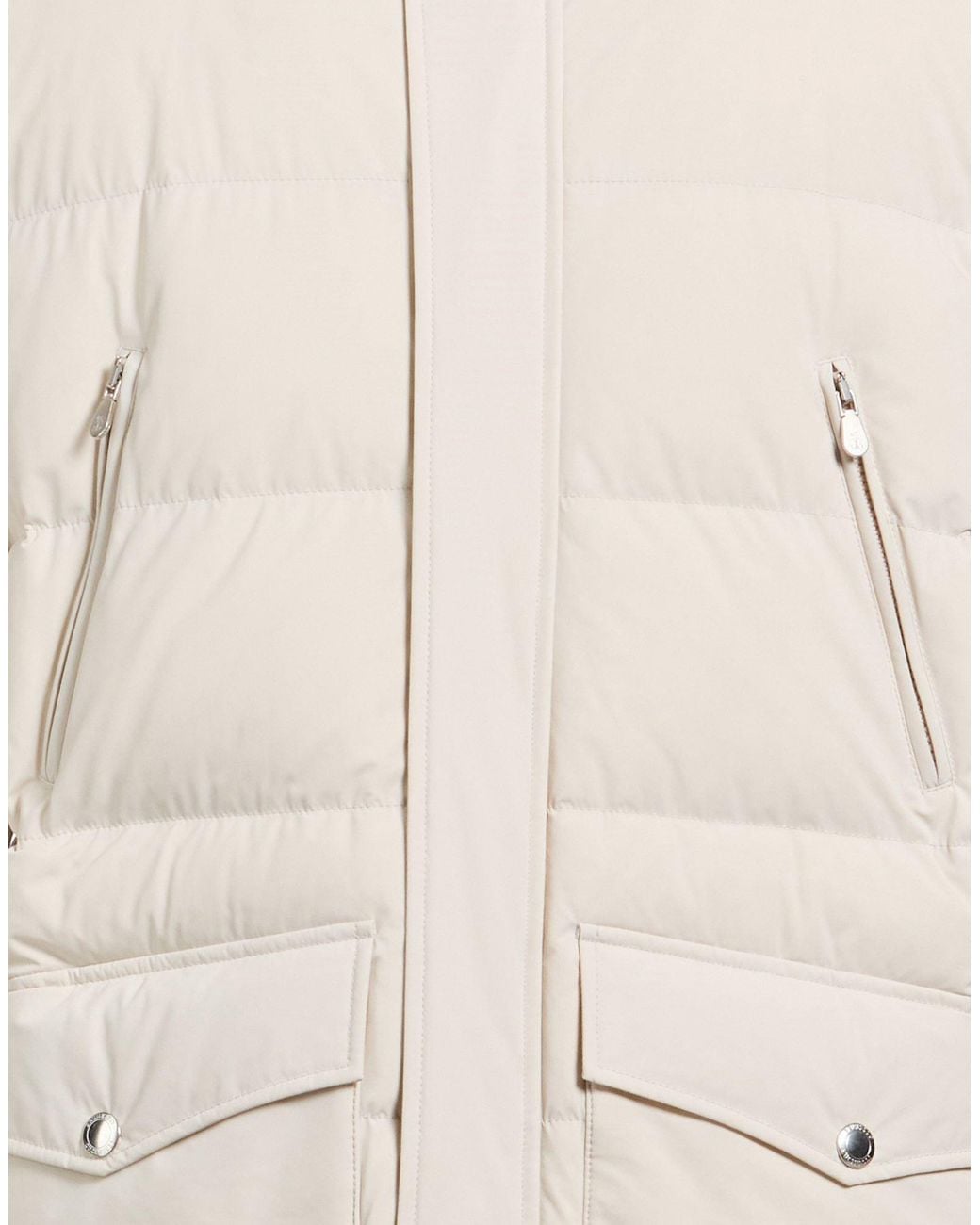 Brunello Cucinelli Natural Puffer Polyamide, Elastane for men