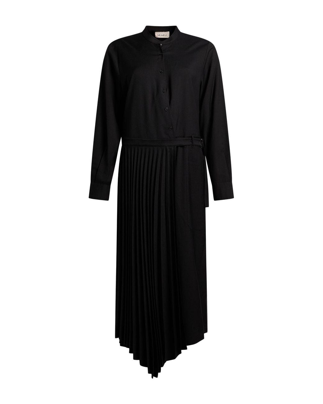 MEIMEIJ Black Maxi Dress Polyester, Viscose, Elastane