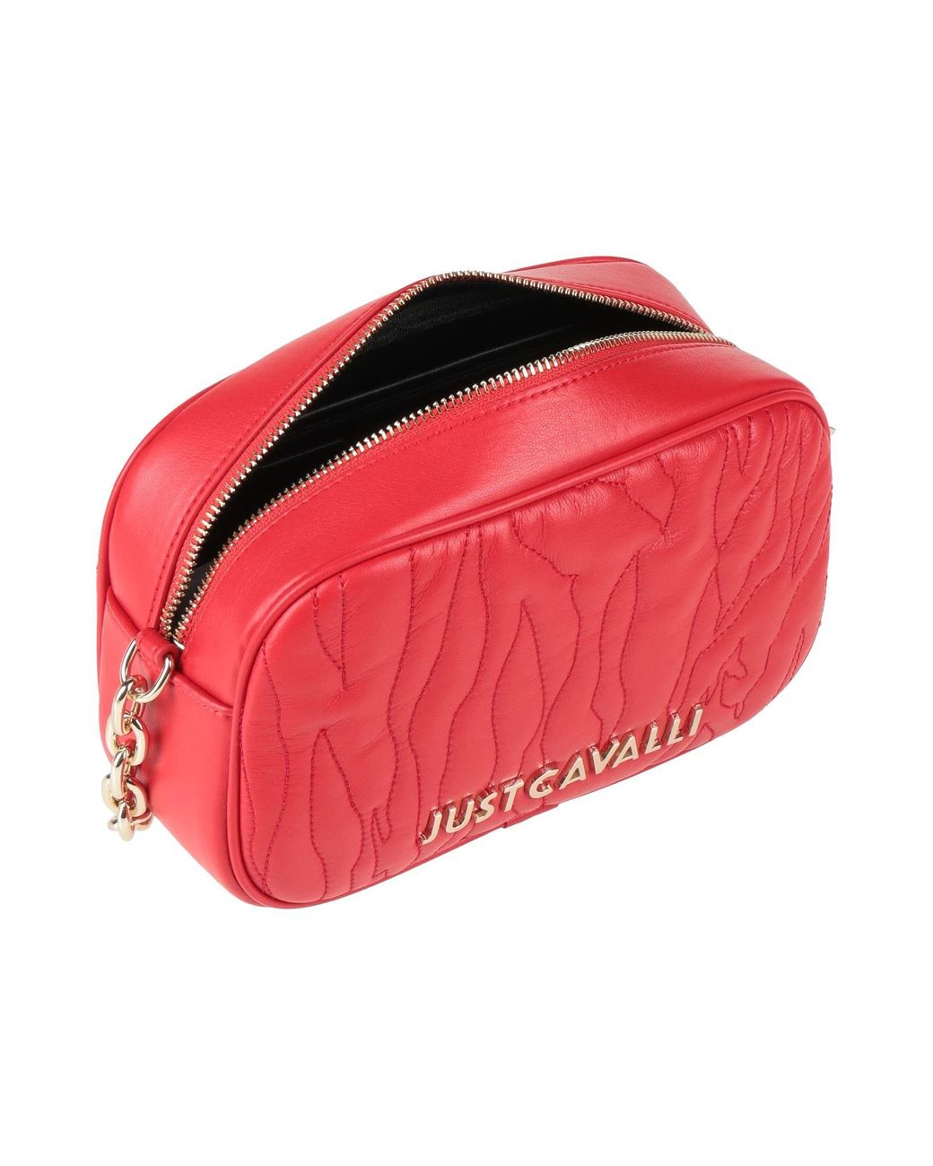 Just Cavalli Red Cross-Body Bags