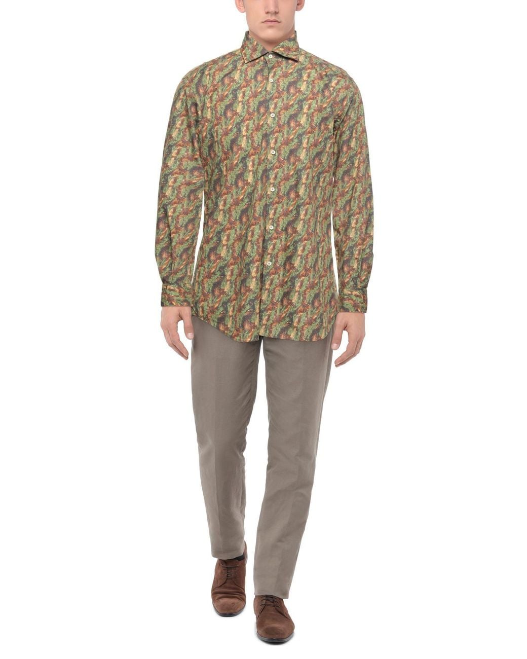 Xacus Hemd in Green für Herren