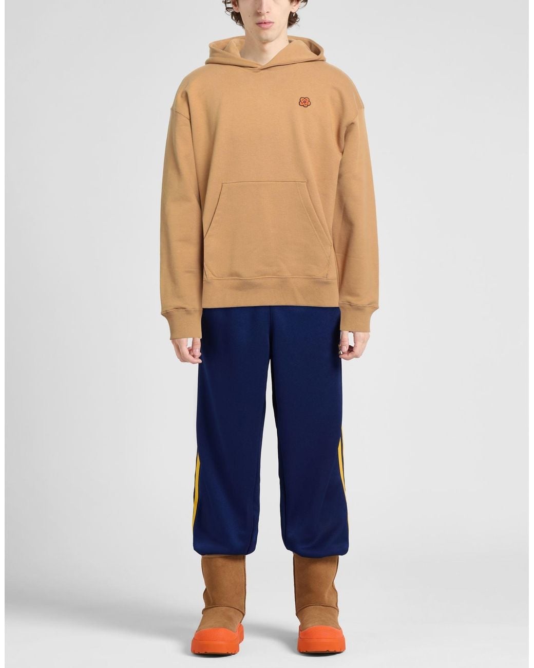 KENZO Natural Camel Sweatshirt Cotton, Elastane for men