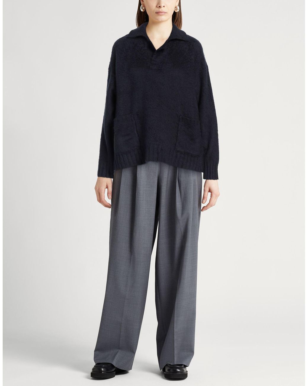 Roberto Collina Blue Pullover