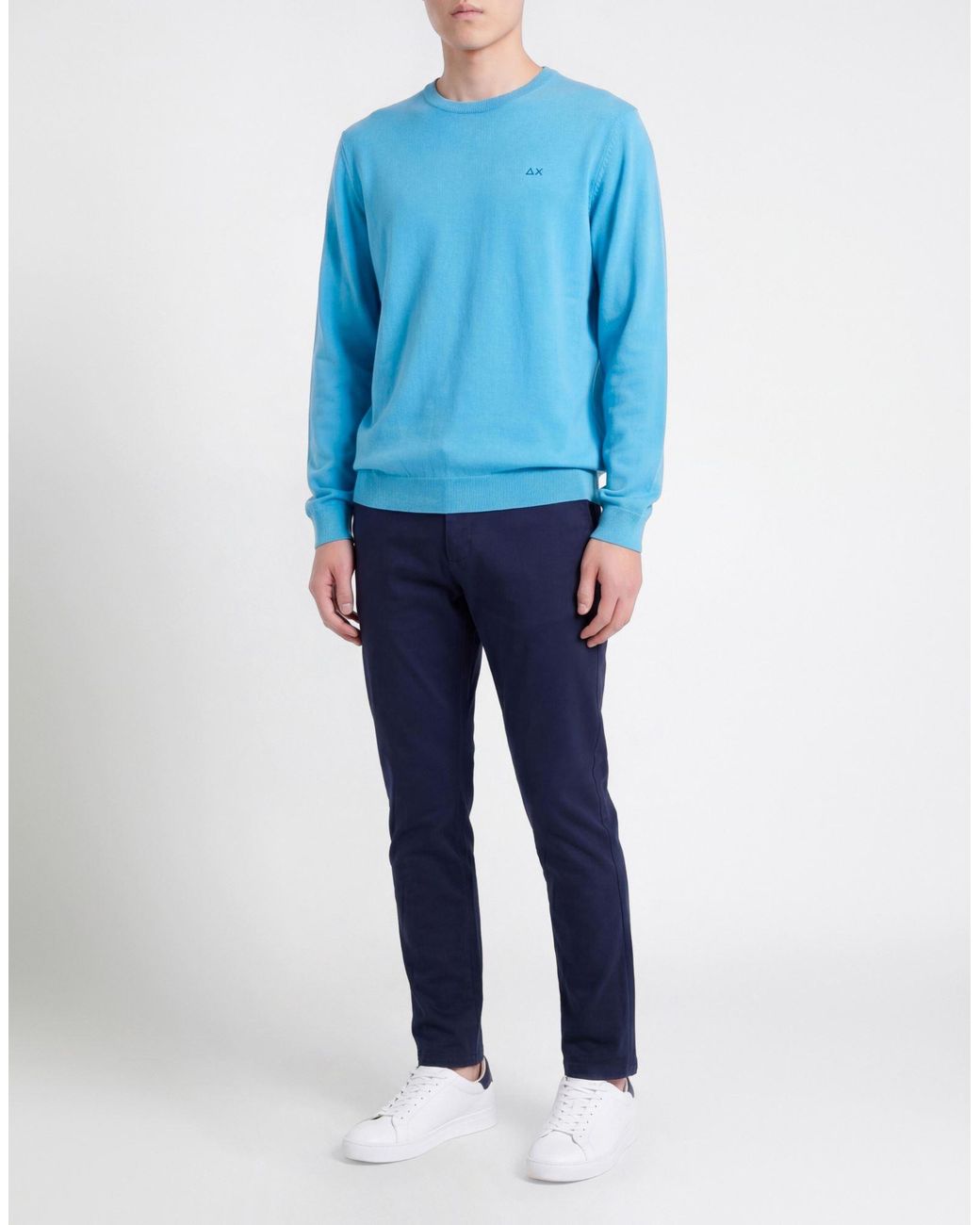 Sun 68 Blue Jumper for men