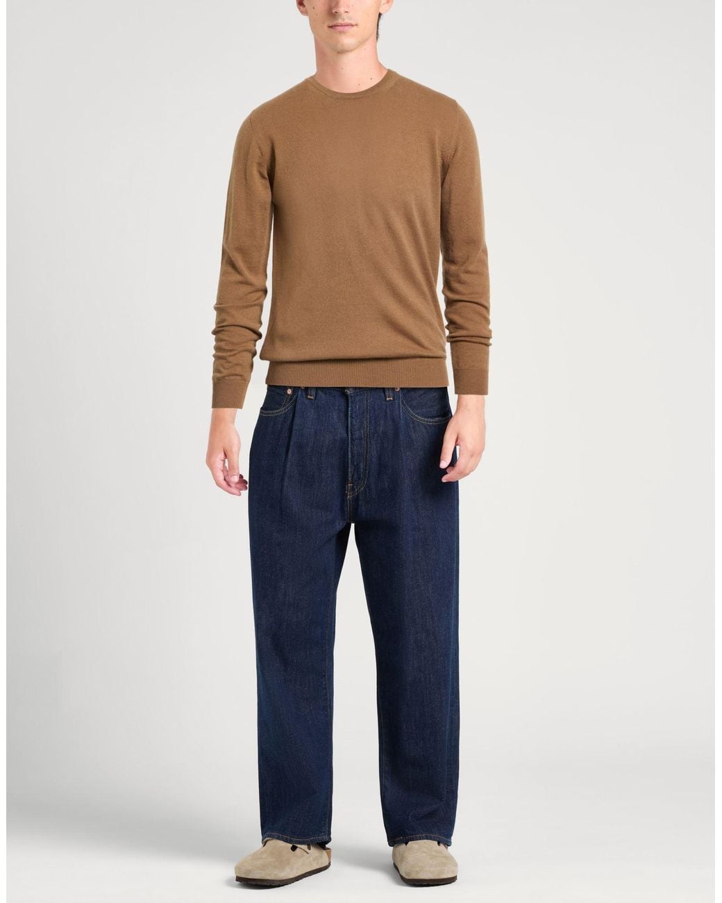 Alpha Studio Pullover in Brown für Herren